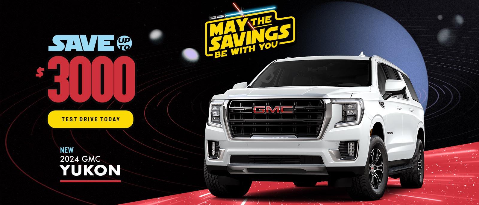 2024 GMC Yukon Save Up To $3000 Off MSRP