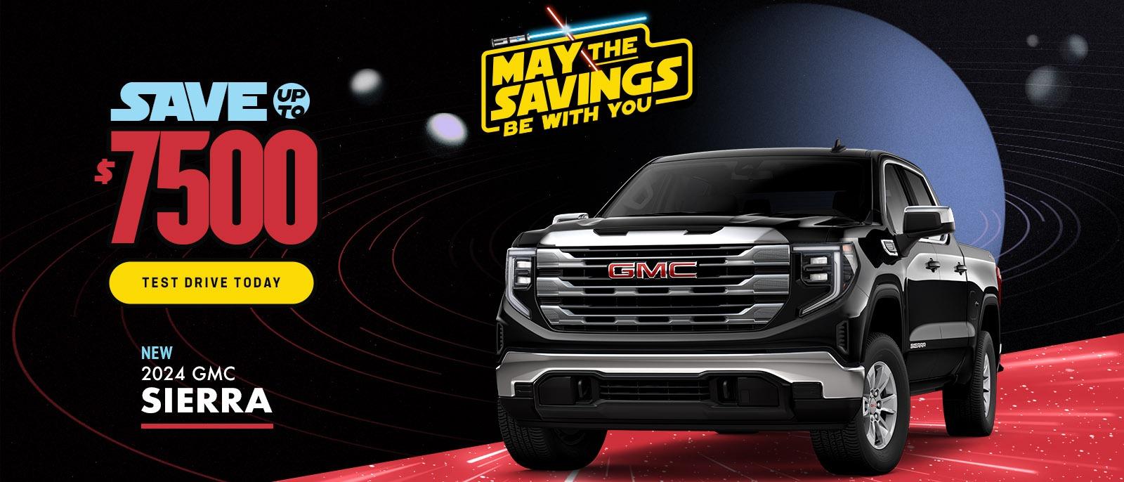 2024 GMC Sierra Save Up To $7500 Off MSRP