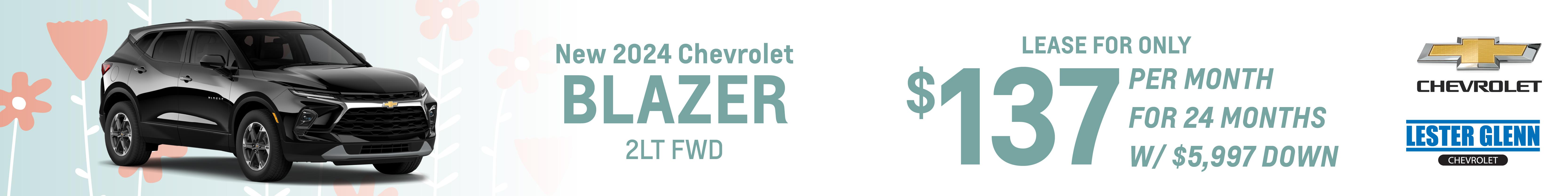 2024 Chevrolet Blazer Lease Special