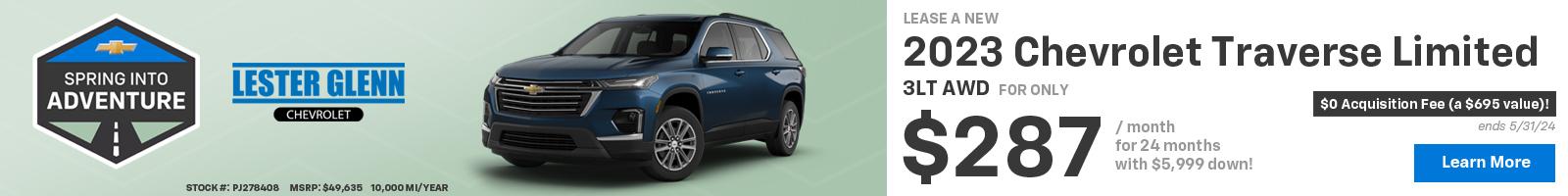 2024 Traverse Lease Special