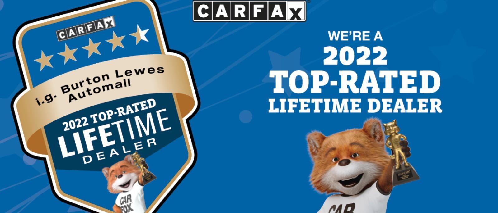 Carfax Top Rated Dealer