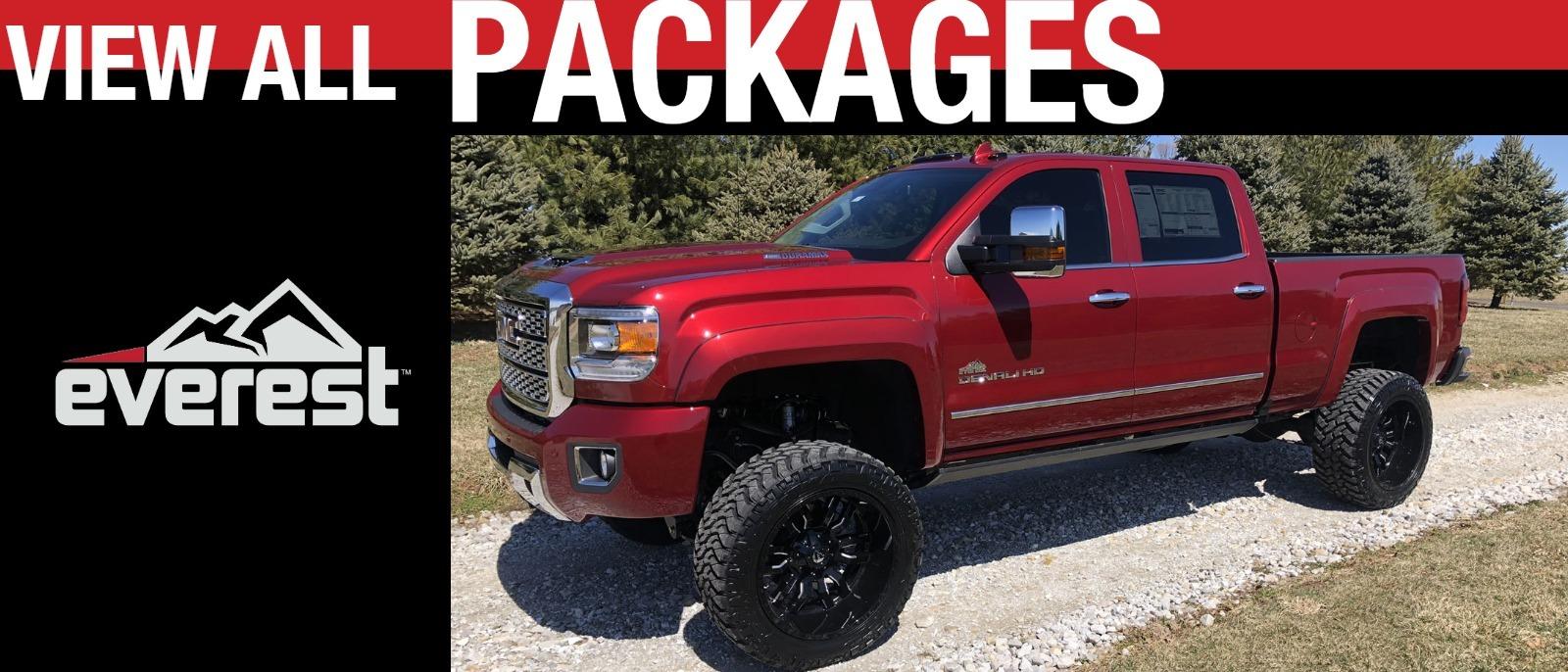 Everest Lifted Trucks 2500 Denali HD Wheels Tires. View all packages.