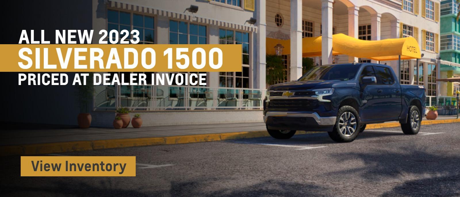 All New 2023 Silverado 1500 Priced At Dealer Invoice
please link to new 2023 inventory only