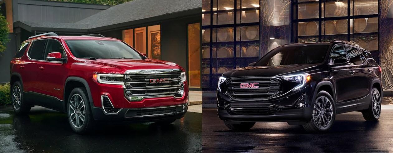 GMC Acadia vs. GMC Terrain