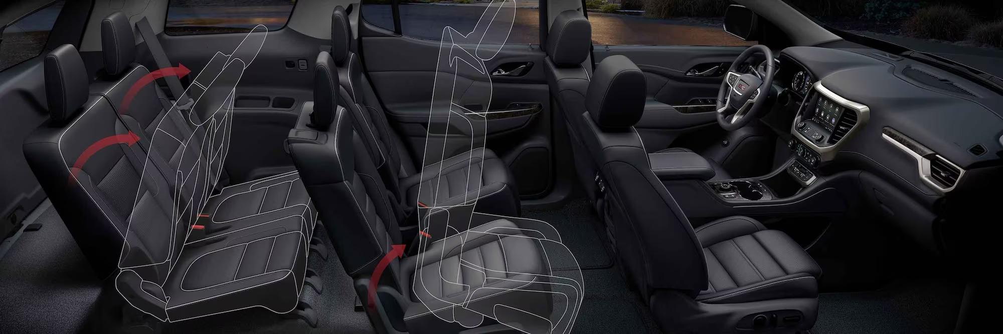 The flexibility of second- and third-row fold-flat seating and Smart Slide second-row seats offers adaptability for an ever-changing agenda in this mid-size SUV.