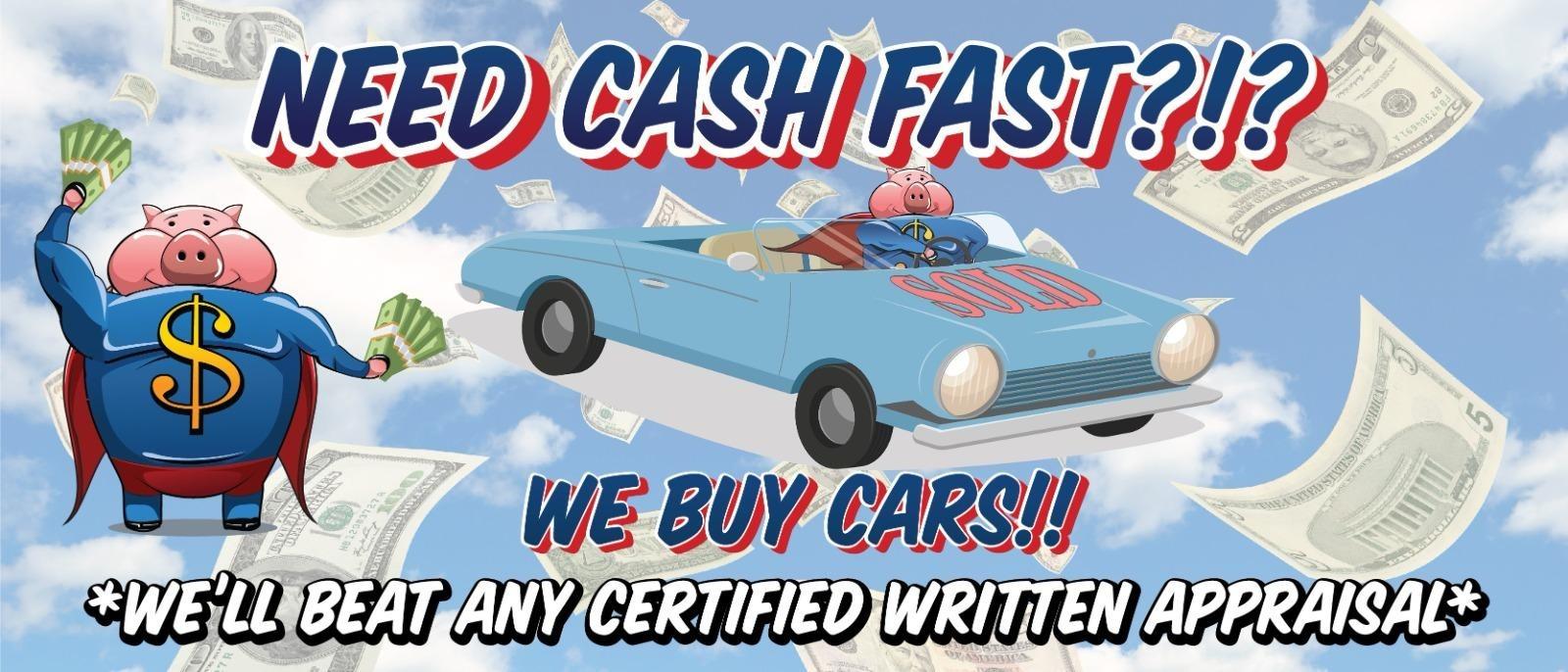 NEED CASH FAST? GLENN POLK BUYS CARS!