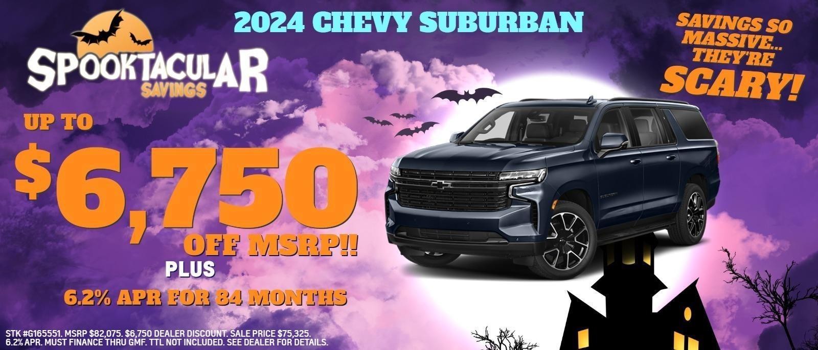 2024 SUBURBAN OFFERS FROM GLENN POLK CHEVROLET BUICK GMC IN GAINESVILLE, TX