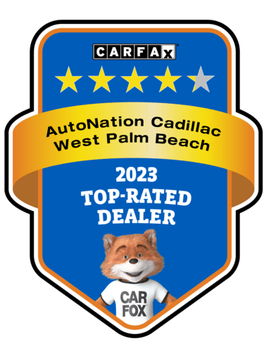 AutoNation Cadillac West Palm Beach Recognized as a CARFAX Top-Rated Dealer