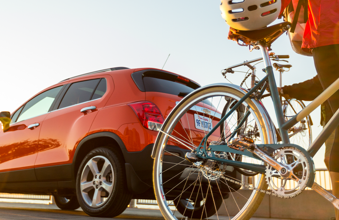 Rental car bike discount rack