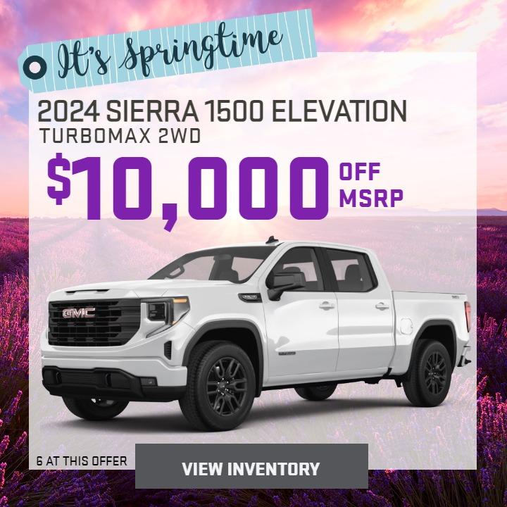 2024 Sierra 1500 Elevation Special Offer