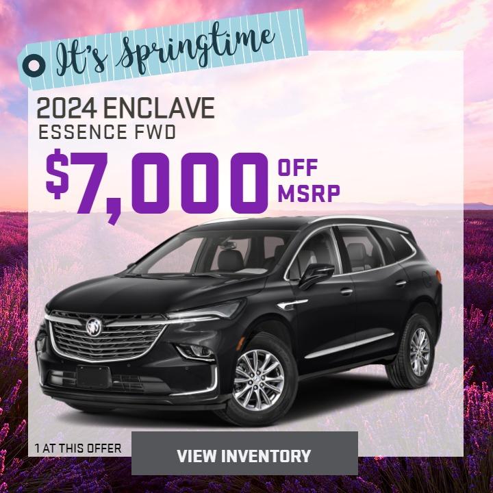 2024 Buick Enclave Special Offer