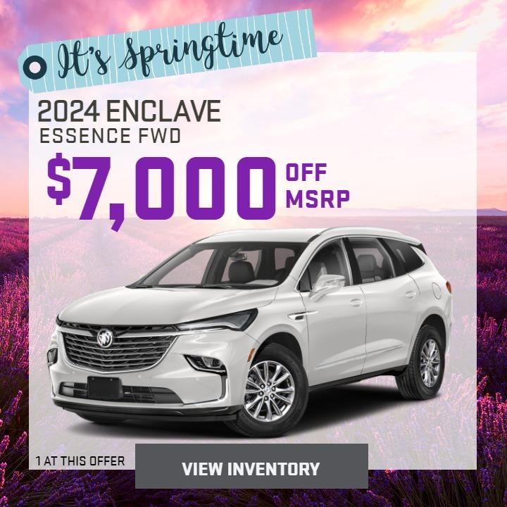 2024 Buick Enclave Special Offer