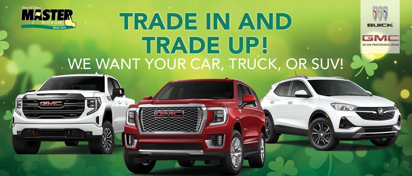We want your car, truck, or SUV!