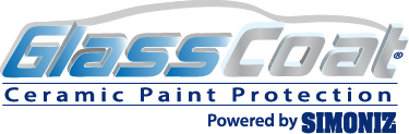 Glasscoat ceramic paint protection powered by Simoniz