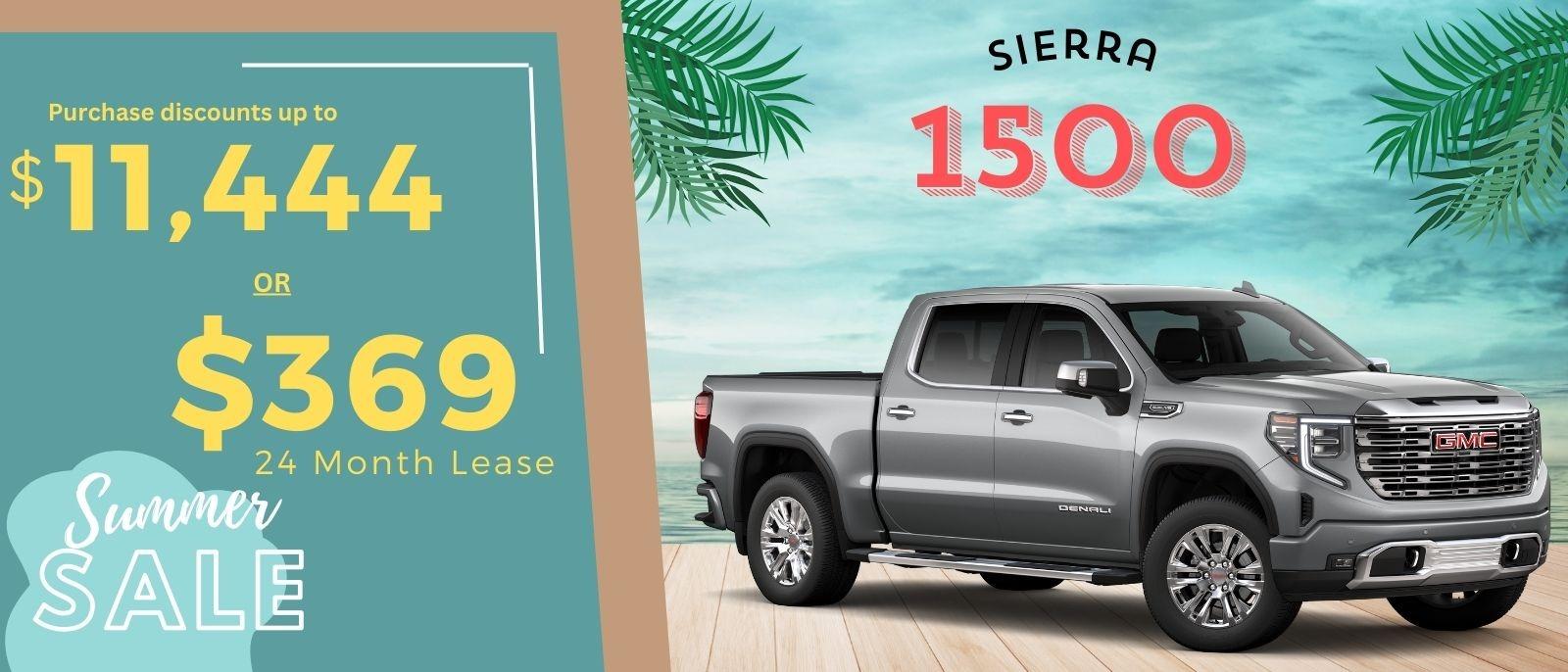 GMC Sierra 1500 Discounts And Lease offers