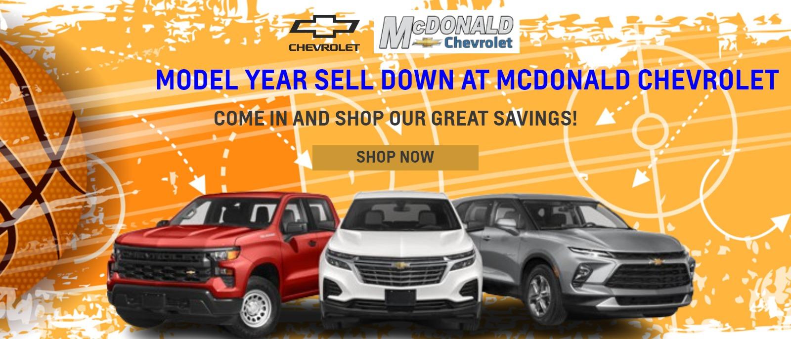 McDonald Chevrolet | Local Chevy Dealer in Millington, MI