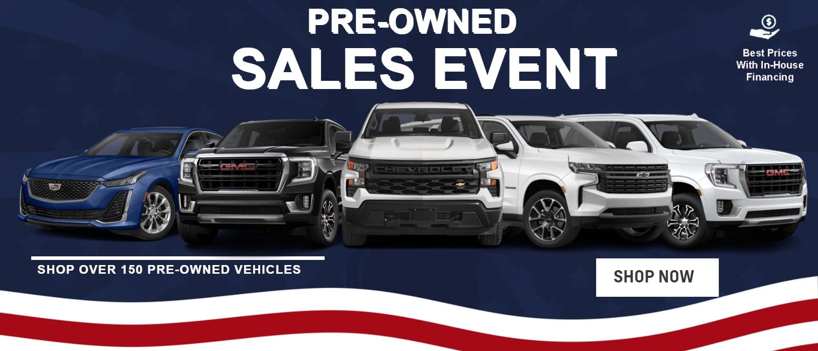 Over 140 Vehicles Available
Best Prices With In-House Financing!