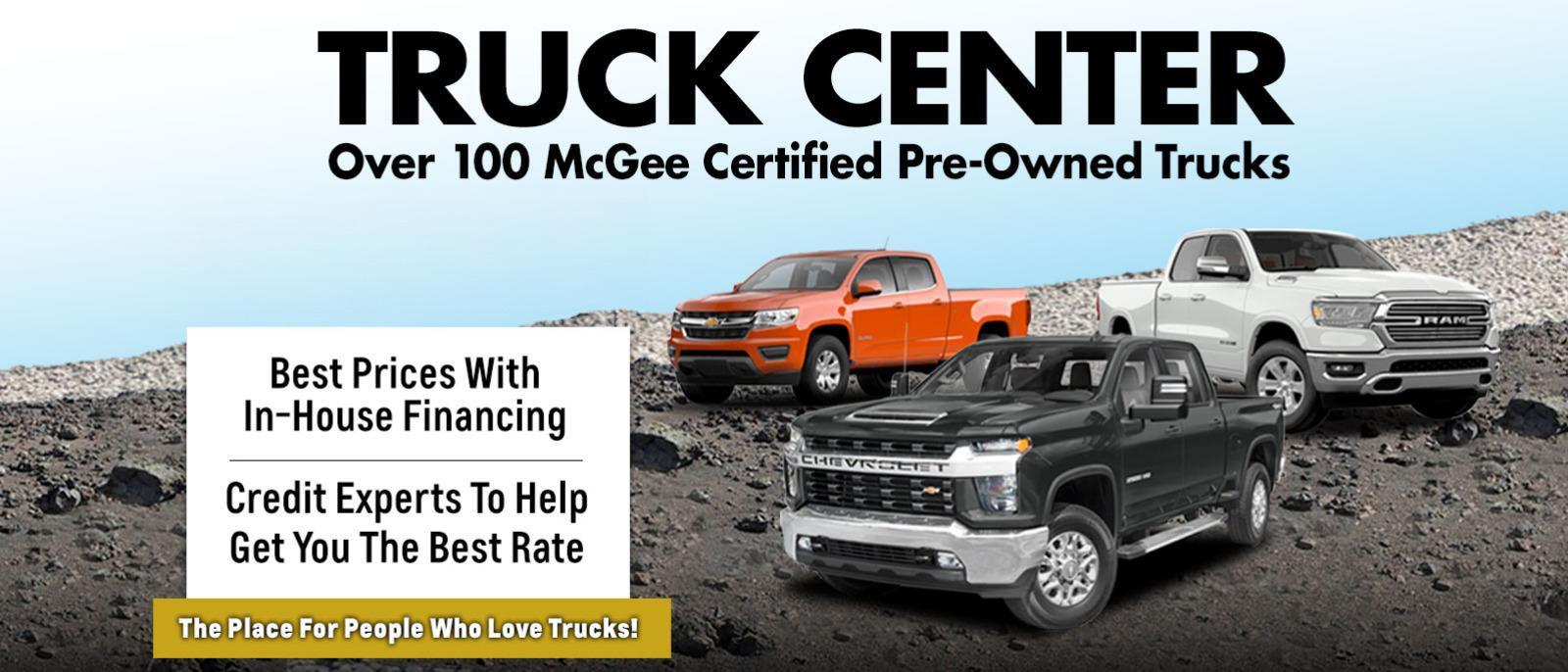 Truck Center at McGee Chevy