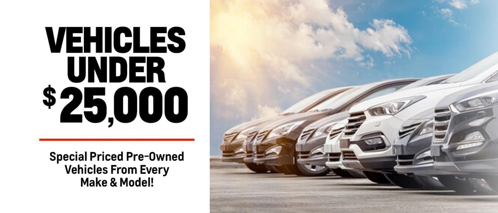 Pre-Owned Specials at McGee Chevy