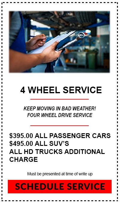 4 wheel service coupon