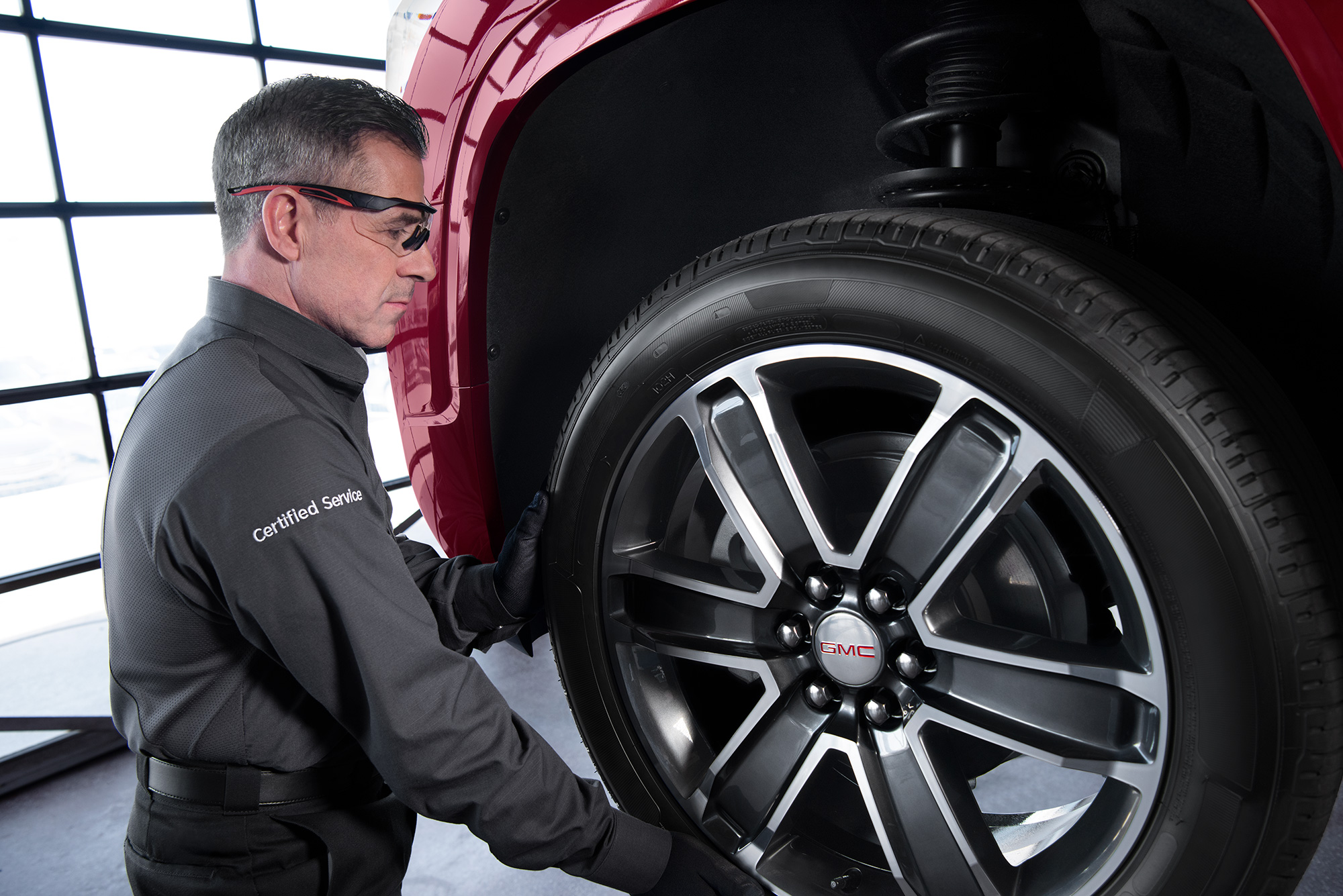 GMC Tire Inspection
