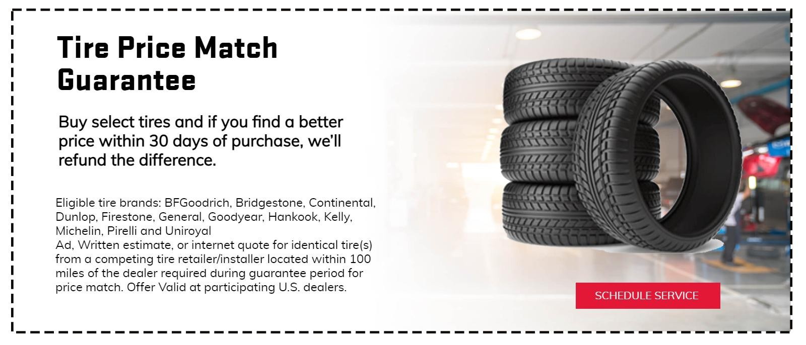 Tire Price Match Guarantee