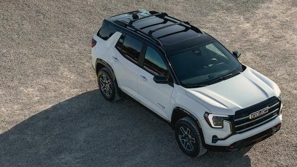 2025 GMC Terrain White SUV Off-Road