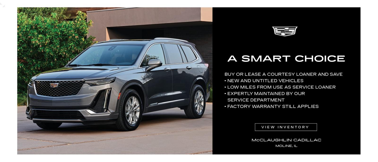 A smart choice. Buy or lease a new courtesy loner and save. New and untitled vehicles. Low miles from use as service loaner. Expertly maintained by our service department. Factory warranty still applies.