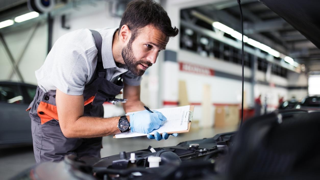 Inspecting Vehicle