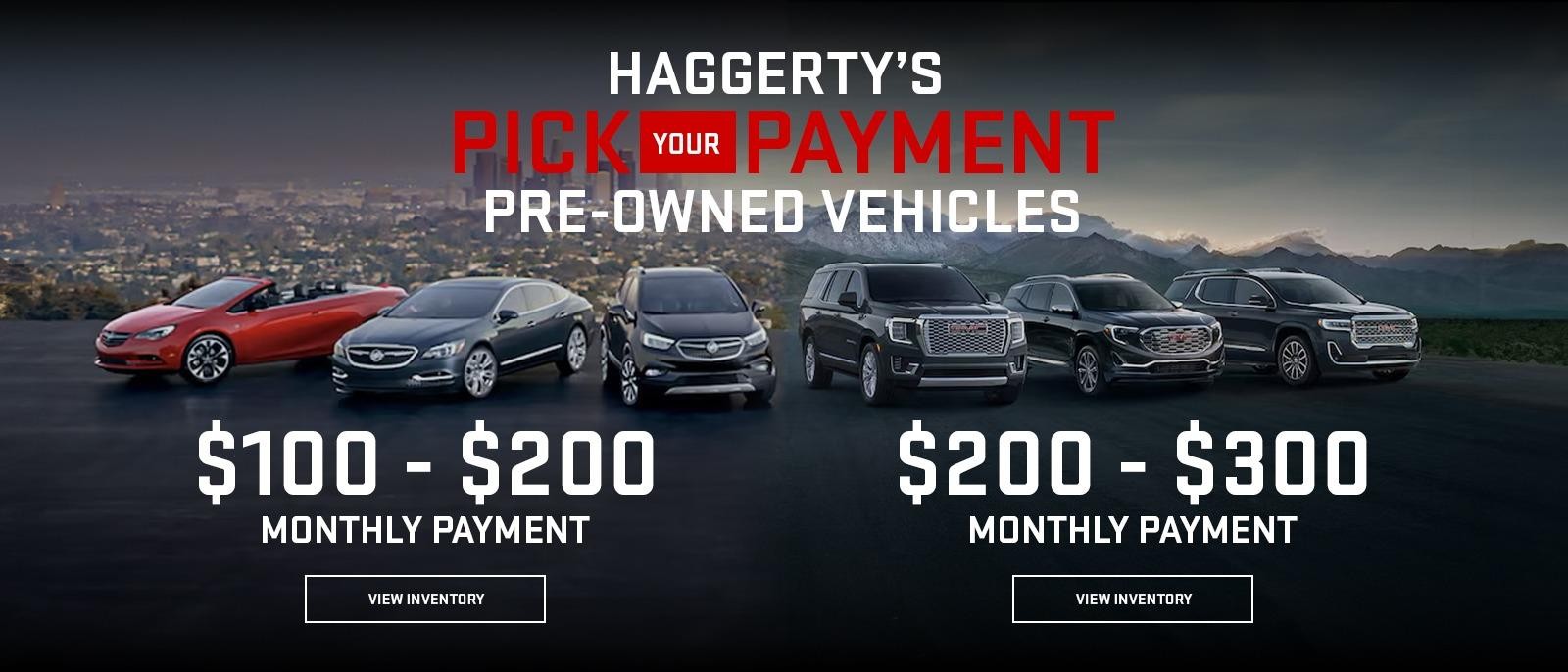 Pre-owned vehicles