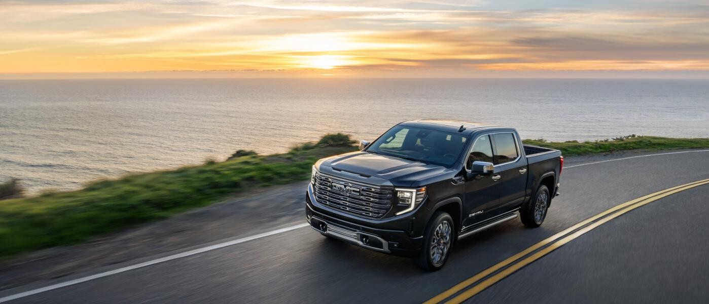 2024 GMC Sierra 1500 exterior coastal highway