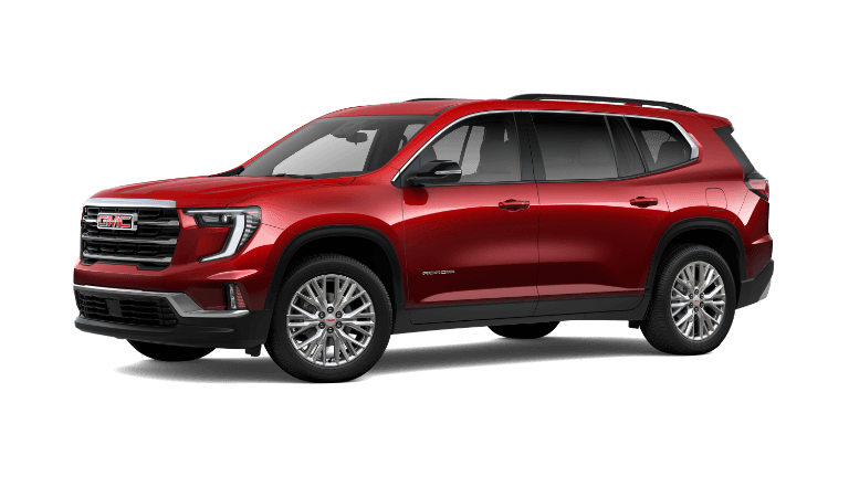 2024 GMC Acadia Elevation Volcanic Red Jellybean