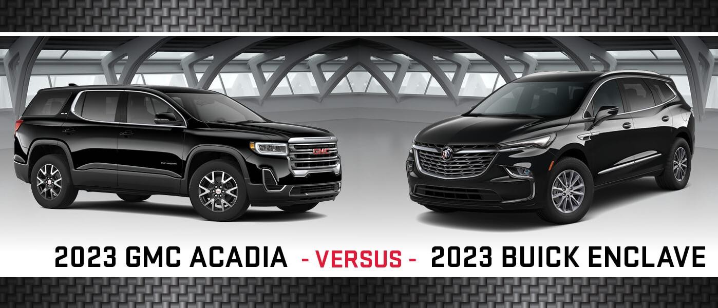 2023 GMC Acadia vs. Buick Enclave | Oak Lawn, IL