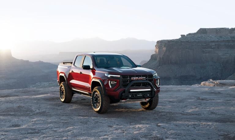 2024 GMC Canyon Exterior On Top Of A Mountain