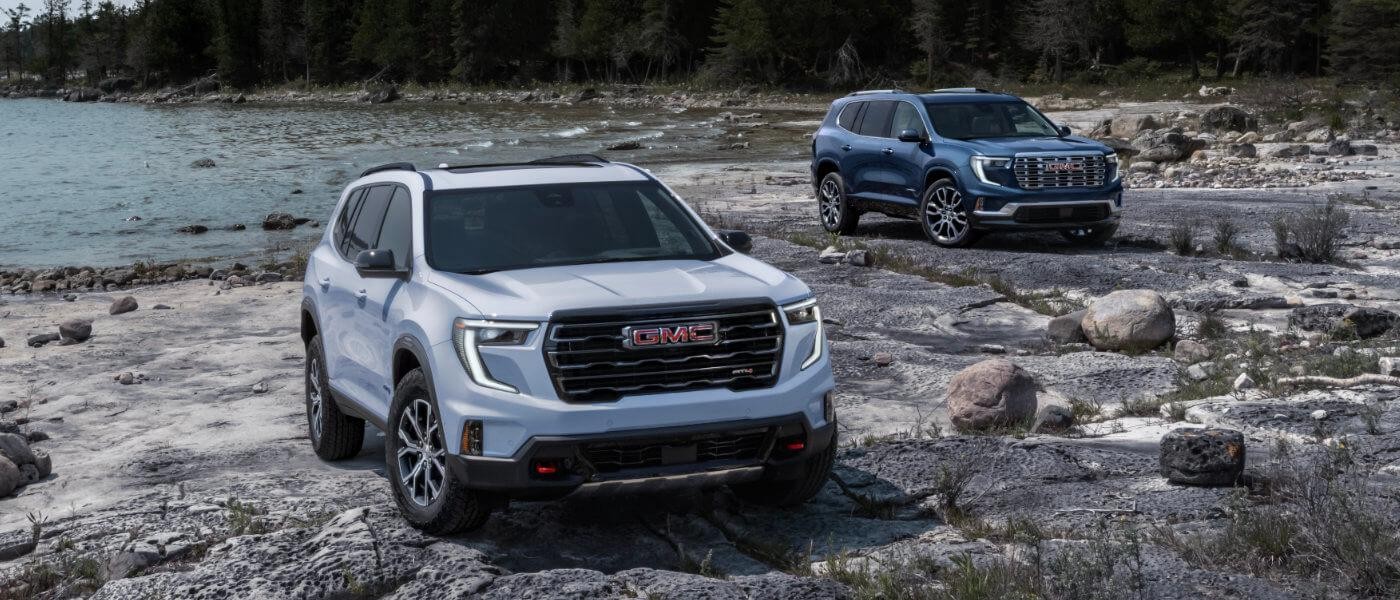 2024 GMC Acadia Exterior Two On Beach