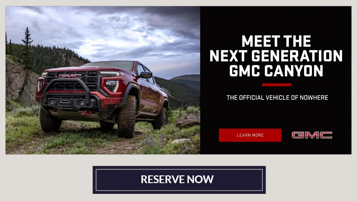 GMC Canyon | Reserve Now