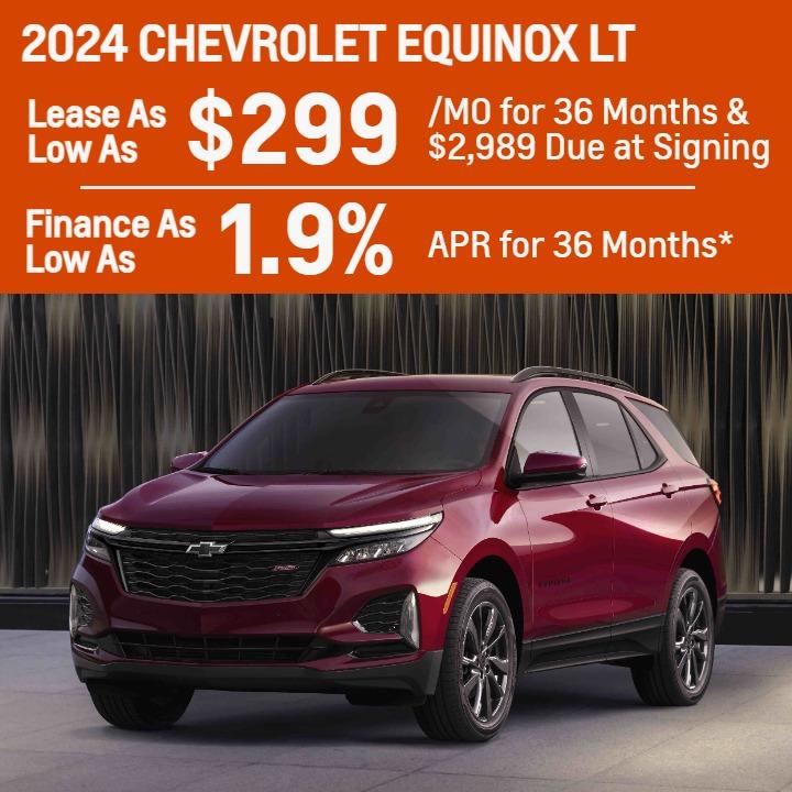2024 EQUINOX Lease Offer