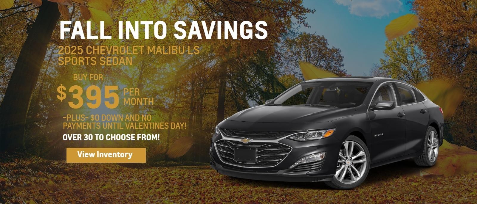 2025 Malibu Special Offer