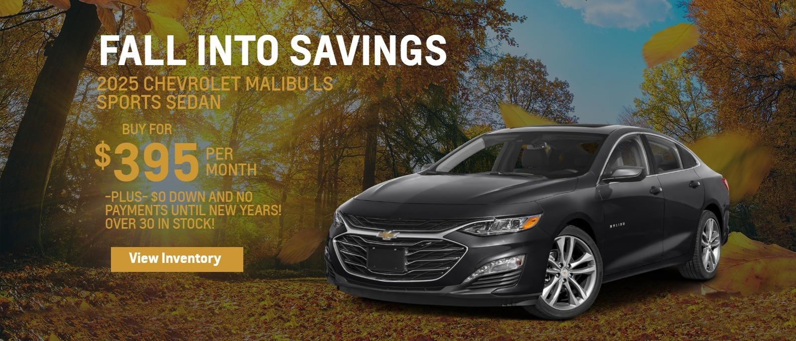 2025 Malibu Special Offer