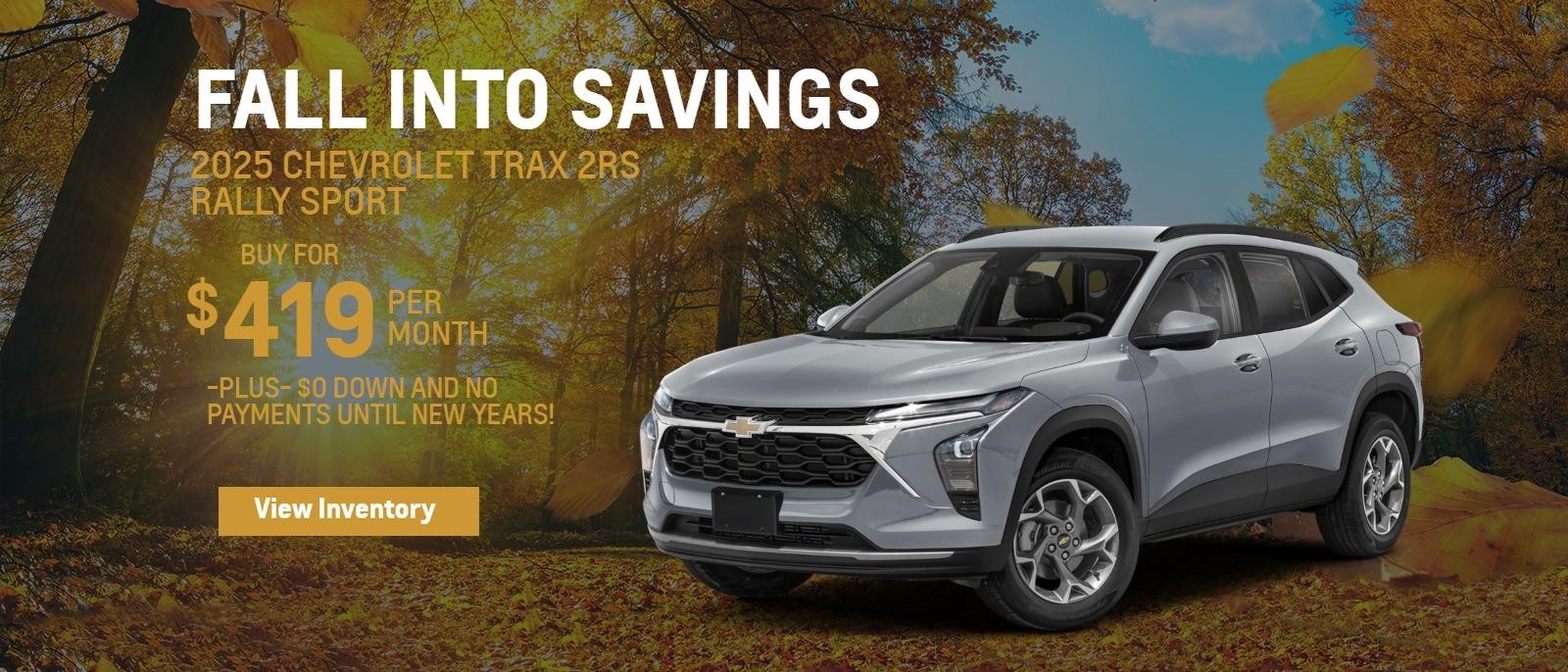 2025 Trax Special Offer