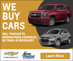 We Buy Cars Sell Your Car at Norman Frede Chevrolet