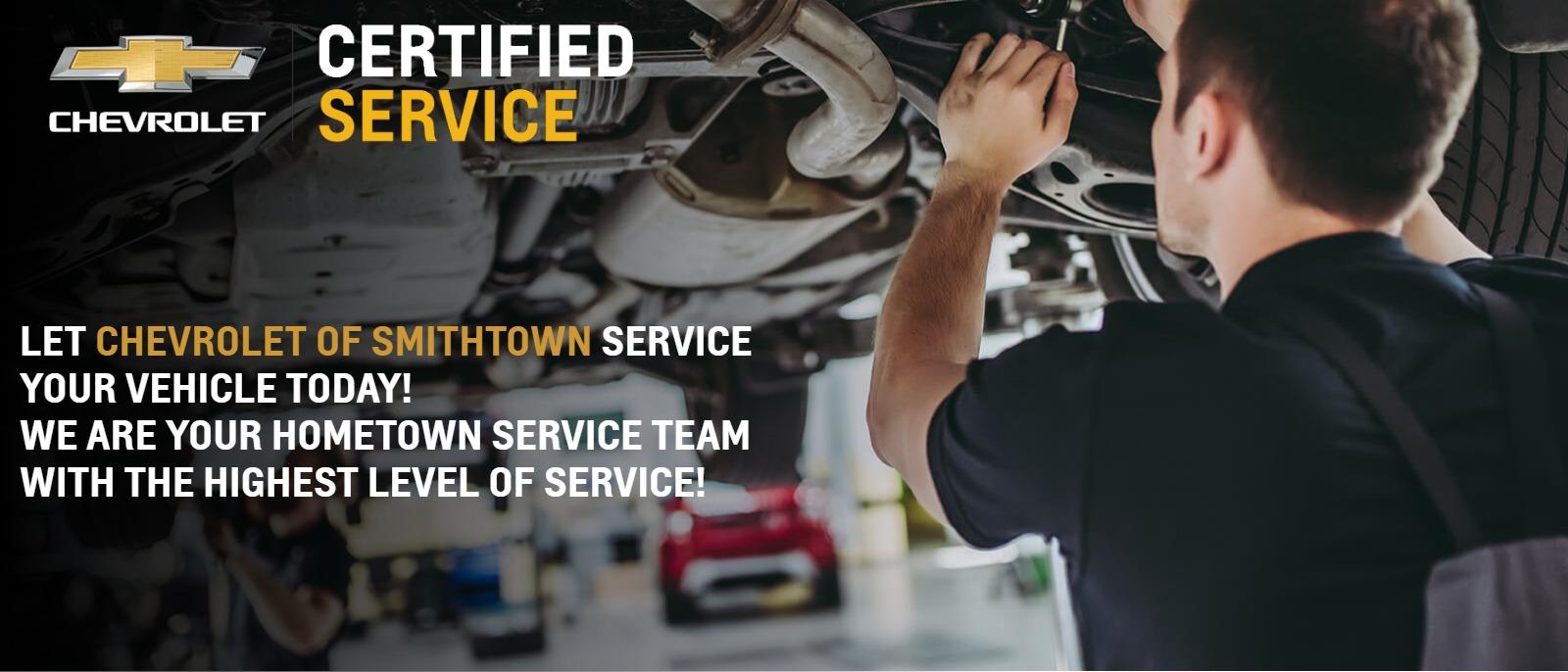 LET US SERVICE YOUR VEHICLE!
CHECK OUT OUR SERVICE SPECIALS AND MAKE AN APPOINTMENT WITH US