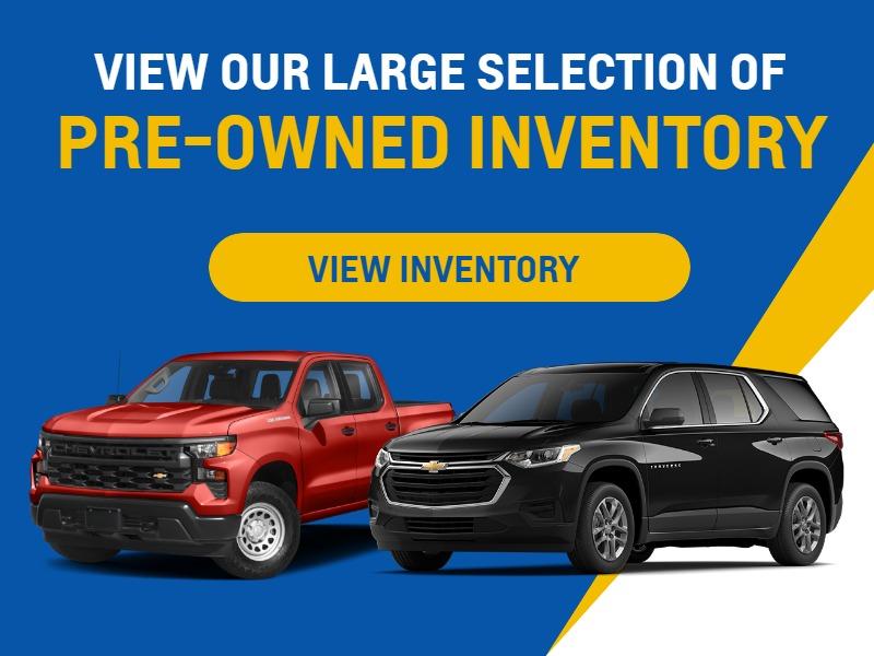 View our Large selection of Pre-Owned Inventory
