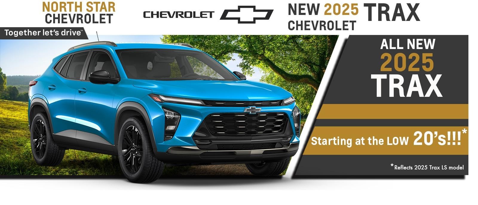 2024 Chevy Trax starting at the low 20's