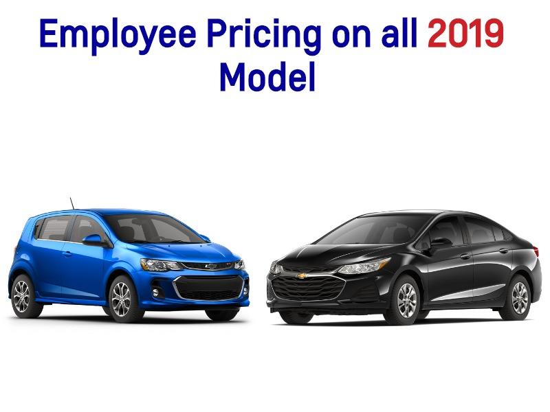 Employee Pricing on all 2019 Model