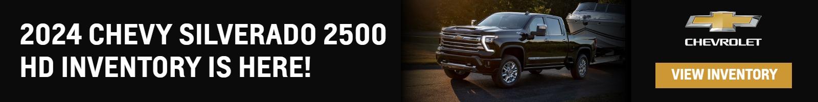 2024 Chevy Silverado 2500 HD Inventory is Here!