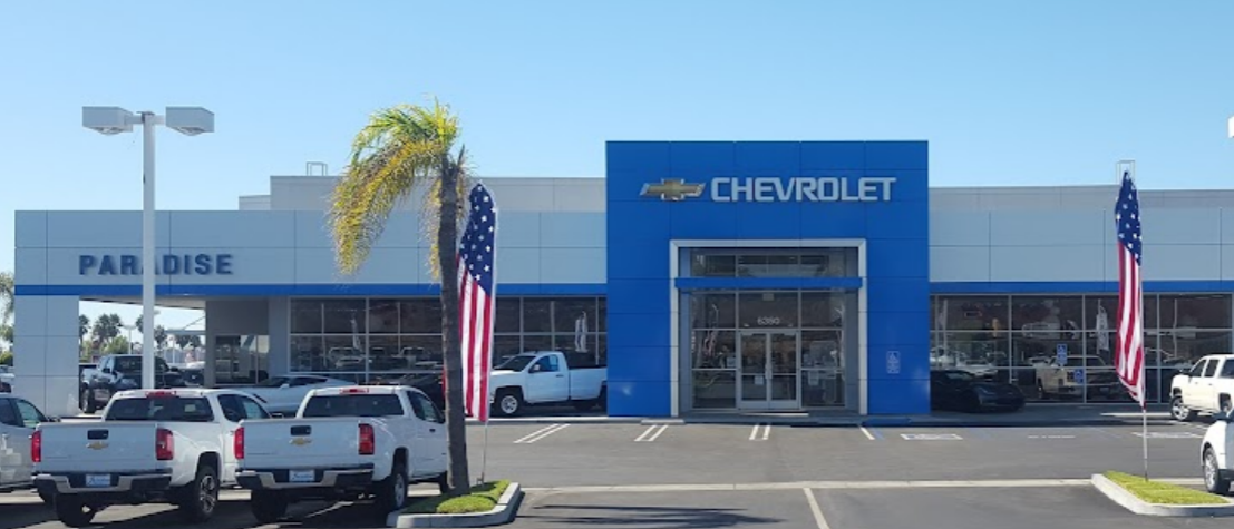 Paradise Chevrolet in Ventura, CA