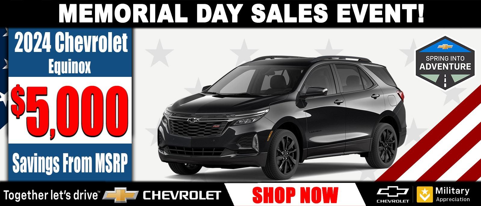 2024 Chevrolet Equinox Sale