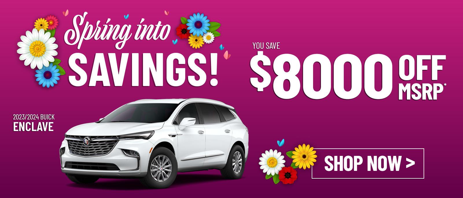 2023/2024 Buick Enclave - You Save $8000 Off MSRP