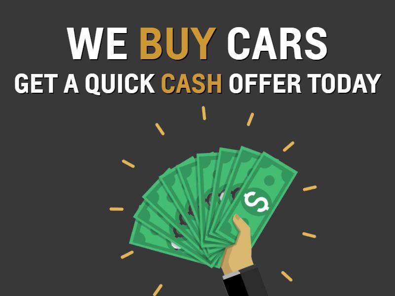 WE BUY CARS

GET A QUICK CASH OFFER TODAY